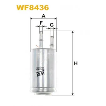 WIX FILTERS WF8436 - Filtre à carburant