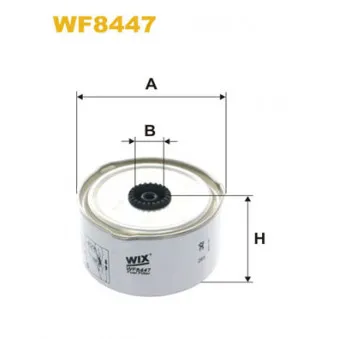 Filtre à carburant WIX FILTERS WF8447