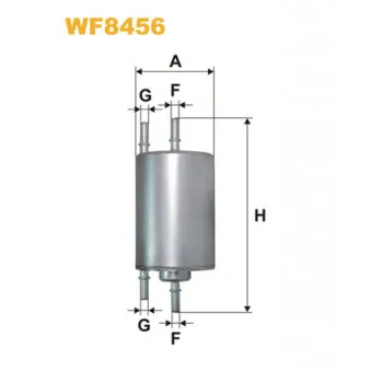 Filtre à carburant WIX FILTERS OEM 8E0201511L