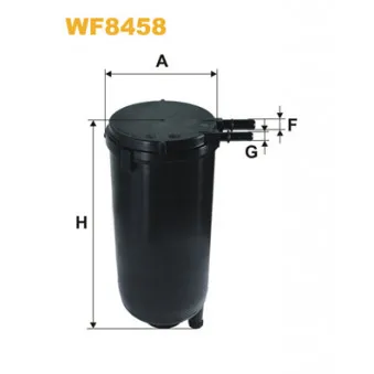 Filtre à carburant WIX FILTERS WF8458