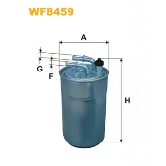 Filtre à carburant WIX FILTERS WF8459