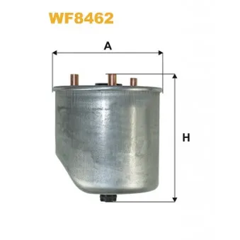 Filtre à carburant WIX FILTERS WF8462 pour FORD C-MAX 1.6 TDCi - 95cv