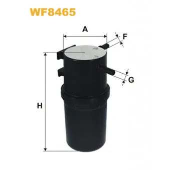 Filtre à carburant WIX FILTERS WF8465