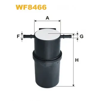 Filtre à carburant WIX FILTERS WF8466