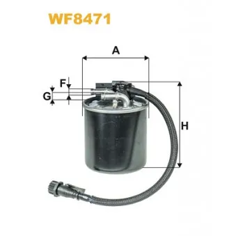 WIX FILTERS WF8471 - Filtre à carburant