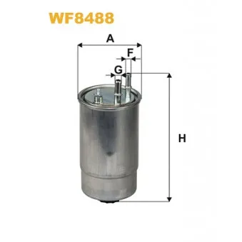 WIX FILTERS WF8488 - Filtre à carburant
