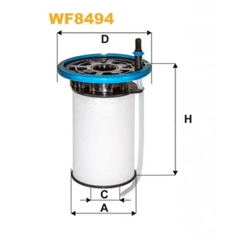 WIX FILTERS WF8494 - Filtre à carburant