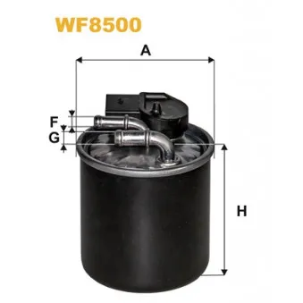 Filtre à carburant WIX FILTERS WF8500
