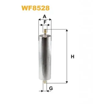 Filtre à carburant WIX FILTERS WF8528 pour AUDI A6 3.0 TDI quattro - 211cv