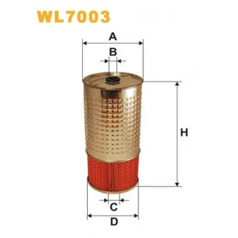WIX FILTERS WL7003 - Filtre à huile