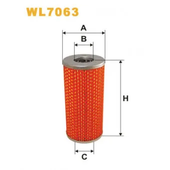 WIX FILTERS WL7063 - Filtre à huile