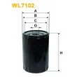 WIX FILTERS WL7102 - Filtre à huile
