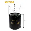 WIX FILTERS WL7138 - Filtre à huile