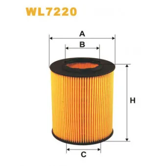 WIX FILTERS WL7220 - Filtre à huile