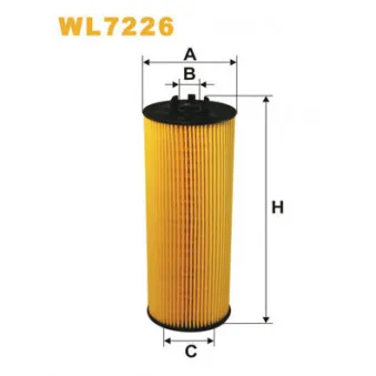 Filtre à huile WIX FILTERS WL7226