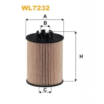 WIX FILTERS WL7232 - Filtre à huile