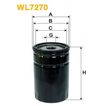 WIX FILTERS WL7270 - Filtre à huile