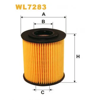 WIX FILTERS WL7283 - Filtre à huile