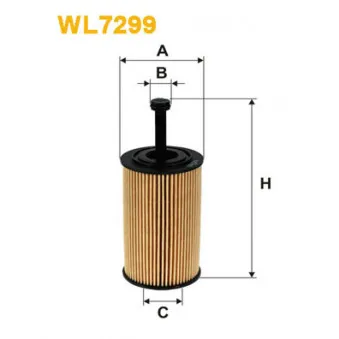 WIX FILTERS WL7299 - Filtre à huile