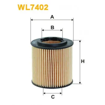 WIX FILTERS WL7402 - Filtre à huile
