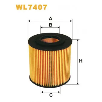 WIX FILTERS WL7407 - Filtre à huile