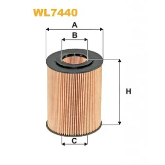 WIX FILTERS WL7440 - Filtre à huile