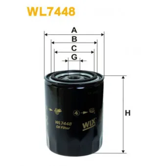 Filtre à huile WIX FILTERS OEM S 5603 R