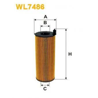 Filtre à huile WIX FILTERS OEM BSG 90-140-027