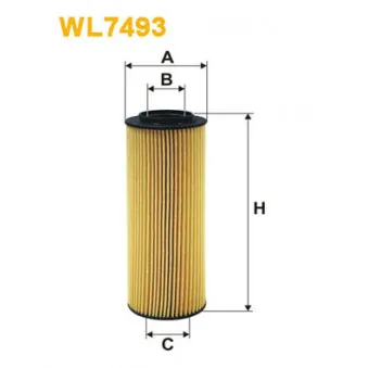 WIX FILTERS WL7493 - Filtre à huile
