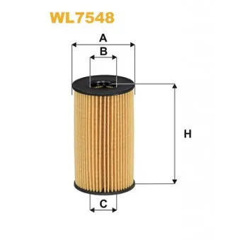 WIX FILTERS WL7548 - Filtre à huile