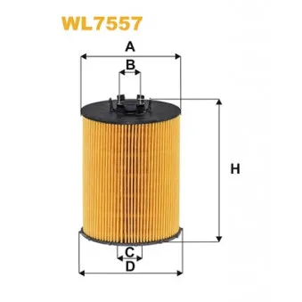 WIX FILTERS WL7557 - Filtre à huile