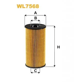 WIX FILTERS WL7568 - Filtre à huile