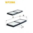 WIX FILTERS WP2066 - Filtre, air de l'habitacle