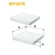 Filtre, air de l'habitacle WIX FILTERS [WP2076]