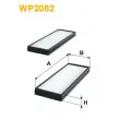 WIX FILTERS WP2082 - Filtre, air de l'habitacle