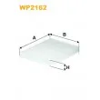 WIX FILTERS WP2162 - Filtre, air de l'habitacle