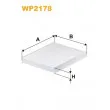 WIX FILTERS WP2178 - Filtre, air de l'habitacle