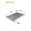 WIX FILTERS WP2187 - Filtre, air de l'habitacle