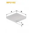 WIX FILTERS WP2192 - Filtre, air de l'habitacle