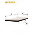 WIX FILTERS WP6804 - Filtre, air de l'habitacle