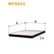 WIX FILTERS WP9024 - Filtre, air de l'habitacle