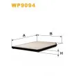 WIX FILTERS WP9094 - Filtre, air de l'habitacle