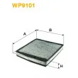 WIX FILTERS WP9101 - Filtre, air de l'habitacle