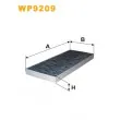 WIX FILTERS WP9209 - Filtre, air de l'habitacle