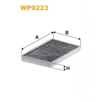WIX FILTERS WP9223 - Filtre, air de l'habitacle