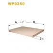 WIX FILTERS WP9250 - Filtre, air de l'habitacle