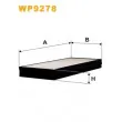 WIX FILTERS WP9278 - Filtre, air de l'habitacle