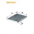 WIX FILTERS WP9351 - Filtre, air de l'habitacle