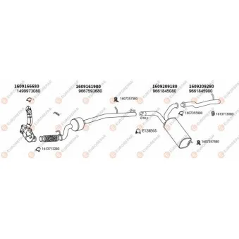 Échappement EUROREPAR 100854