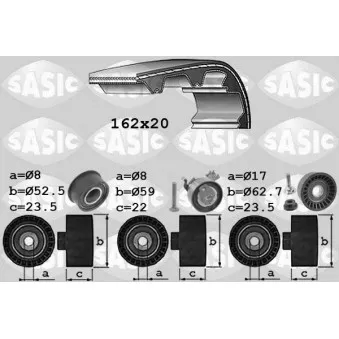 Kit de distribution SASIC OEM 1606281